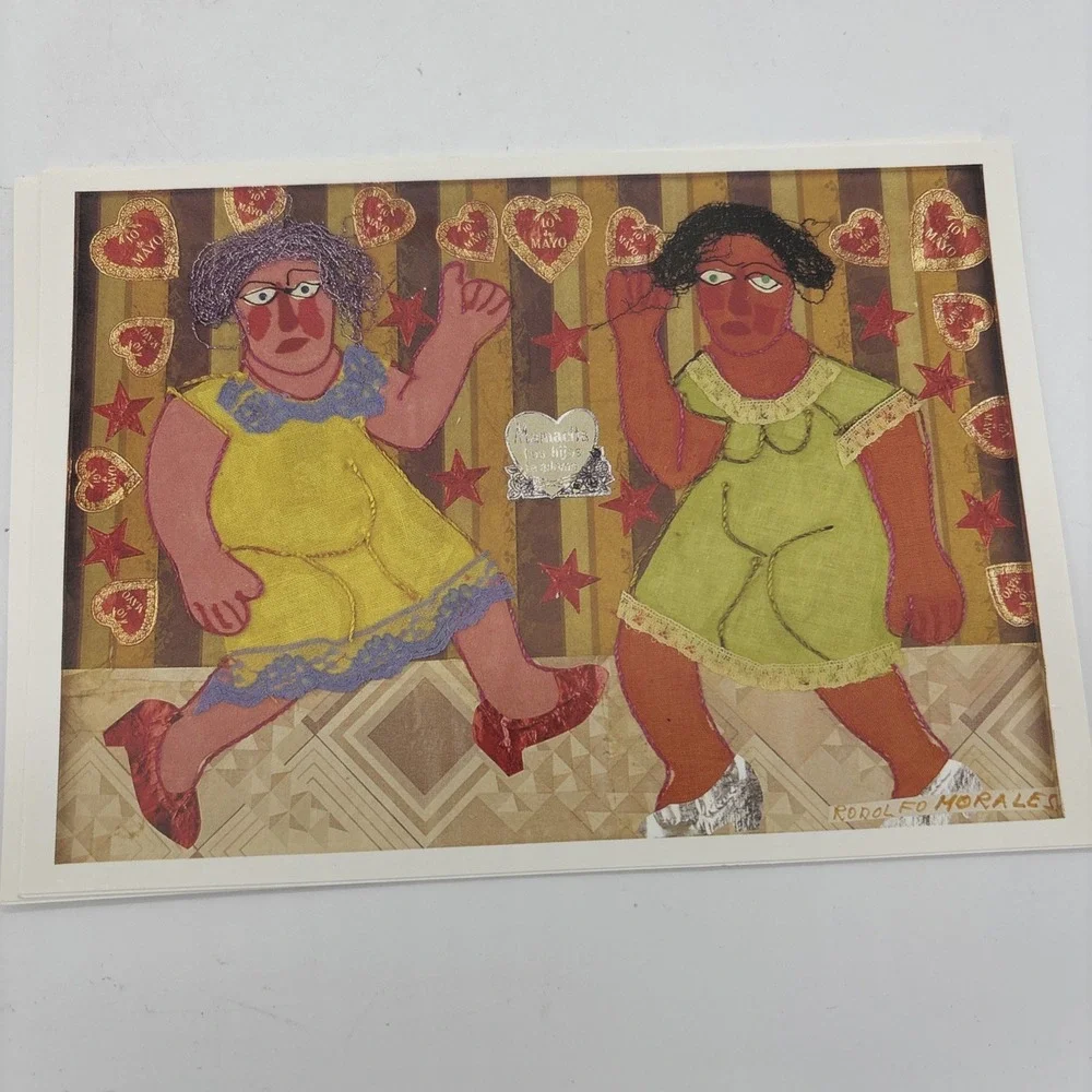 Rodolfo Morales Set Of 12 Blank Note Cards Made In Oaxaca Mexico Artistic